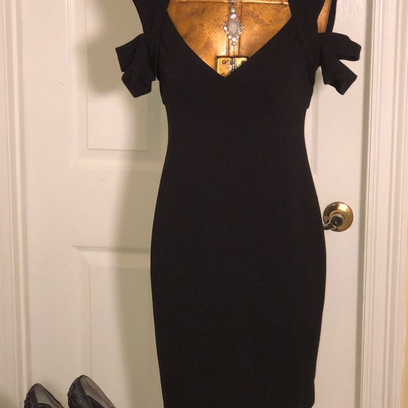 💥2 for 25💥Boston Proper Black Dress Sz.4 - Picture 2 of 6